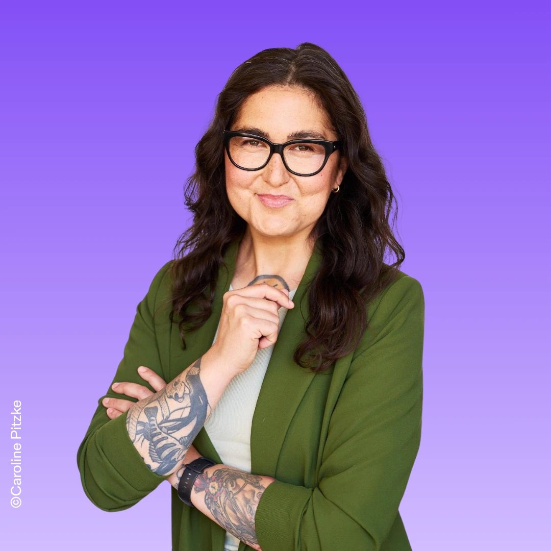 Unsere Kandidatin Beatrice Lindhorst von Bündnis 90/Die Grünen für die Landtagswahl 2026 in Sachsen-Anhalt.