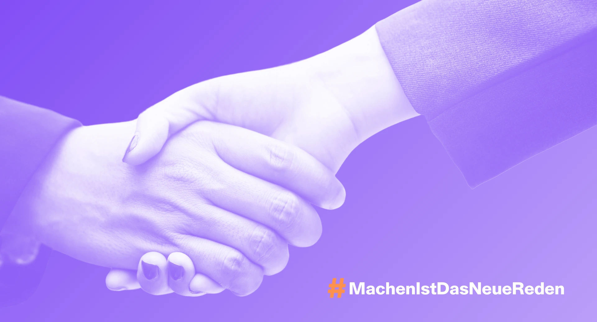 Danke – Machen ist das Neue Reden