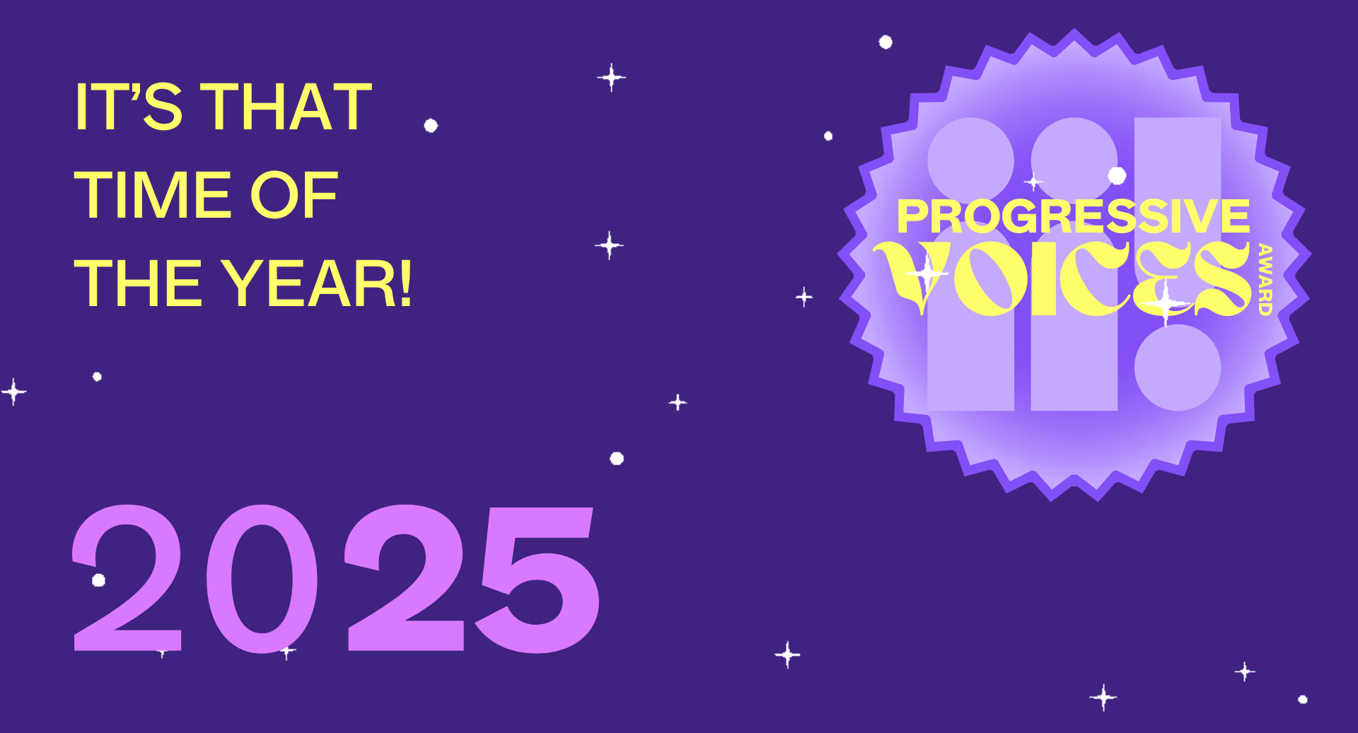 Header Progressive Voices Award 2025