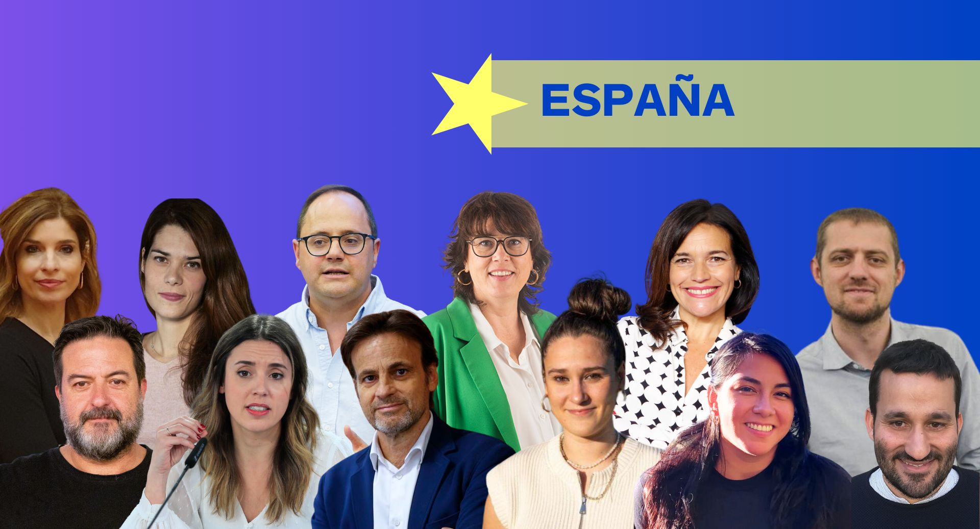 Hier sieht man die Kandiderenden aus Spanien der EU Future 100